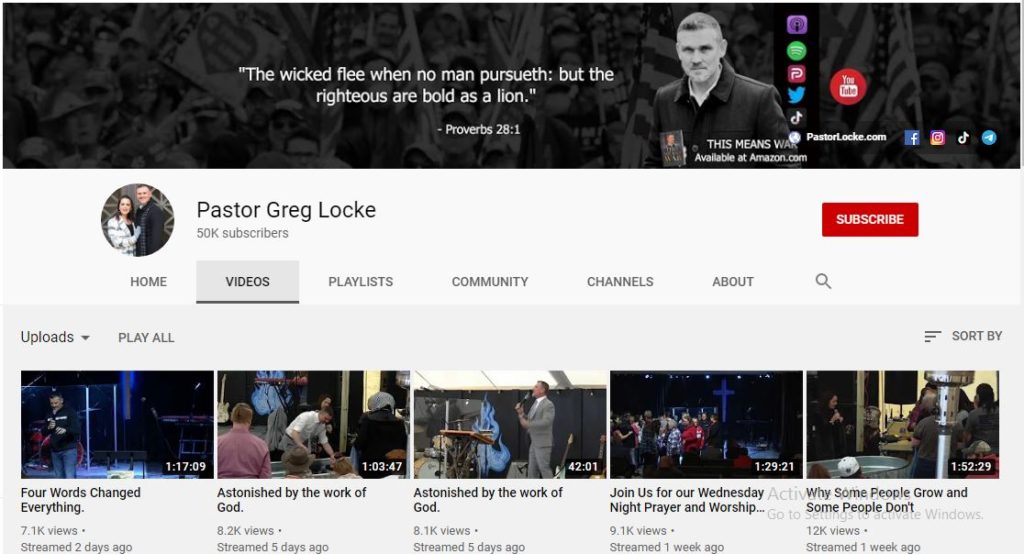 Pastor Greg Locke Wiki, Age, Wife, Net worth, Books, Biography & More