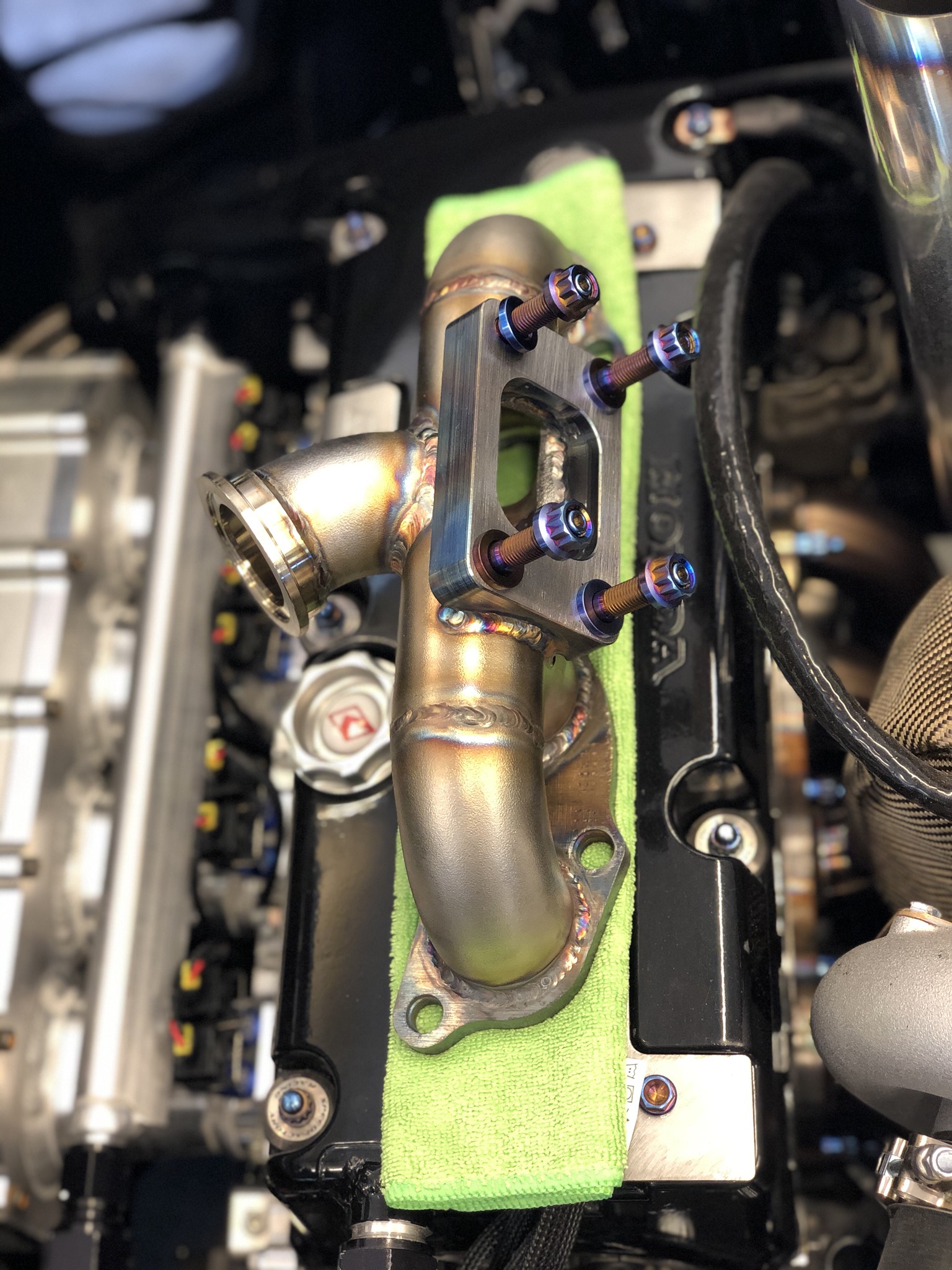 K20/K24 Budget Turbo Manifold Dre's Racing 2020