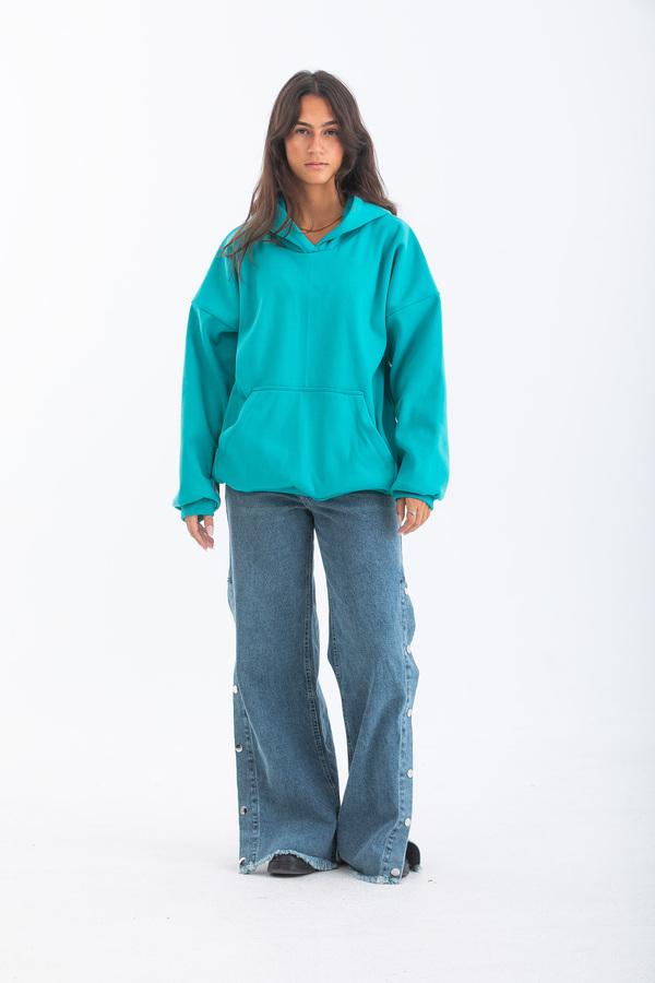 Basic Hoodie in blue Shop Online From Dresscode in Egypt