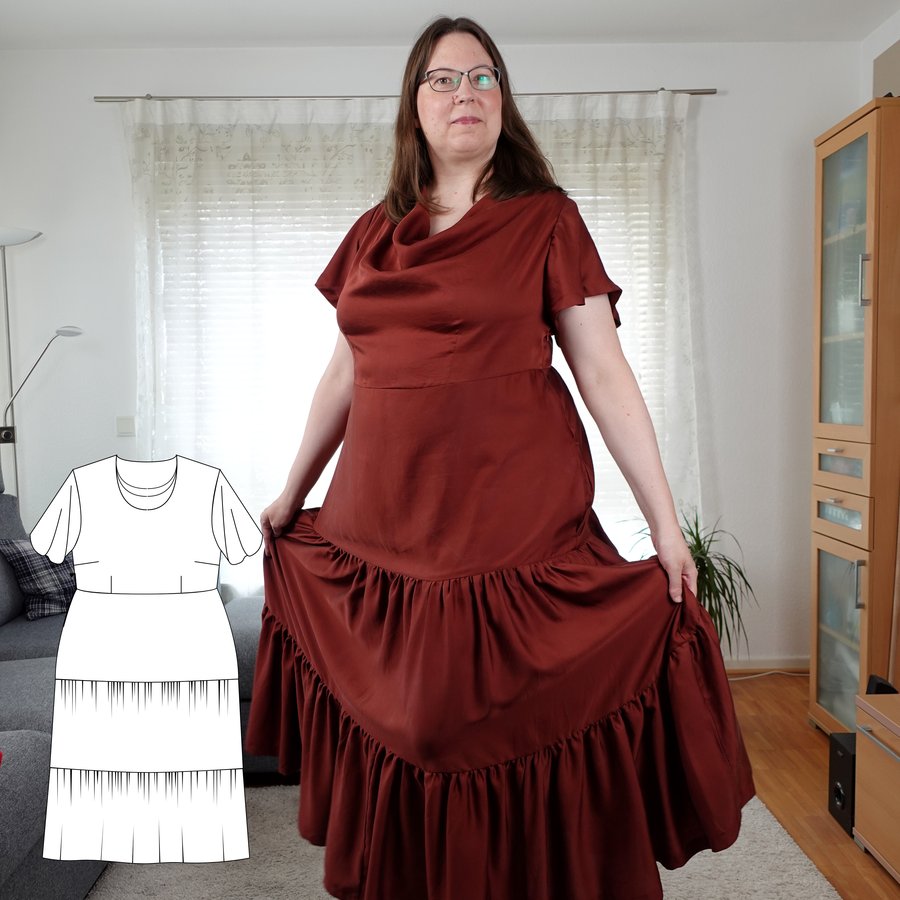 This dress was a duvet cover! (with video) The Dress Developer