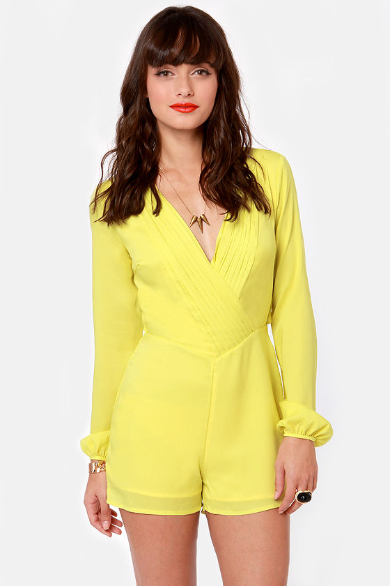 Yellow Romper