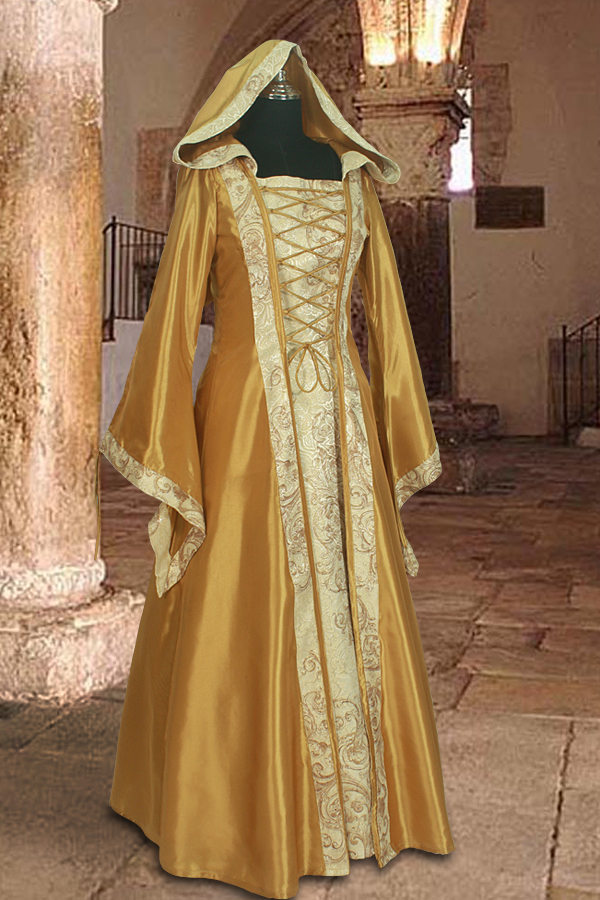 Renaissance Gowns Dressed Up Girl