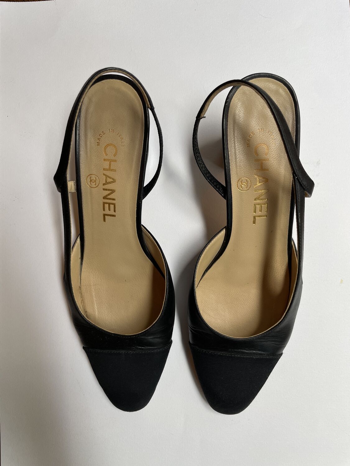 Slingback Shoes Chanel IT 36.5, buy preowned at 620 EUR