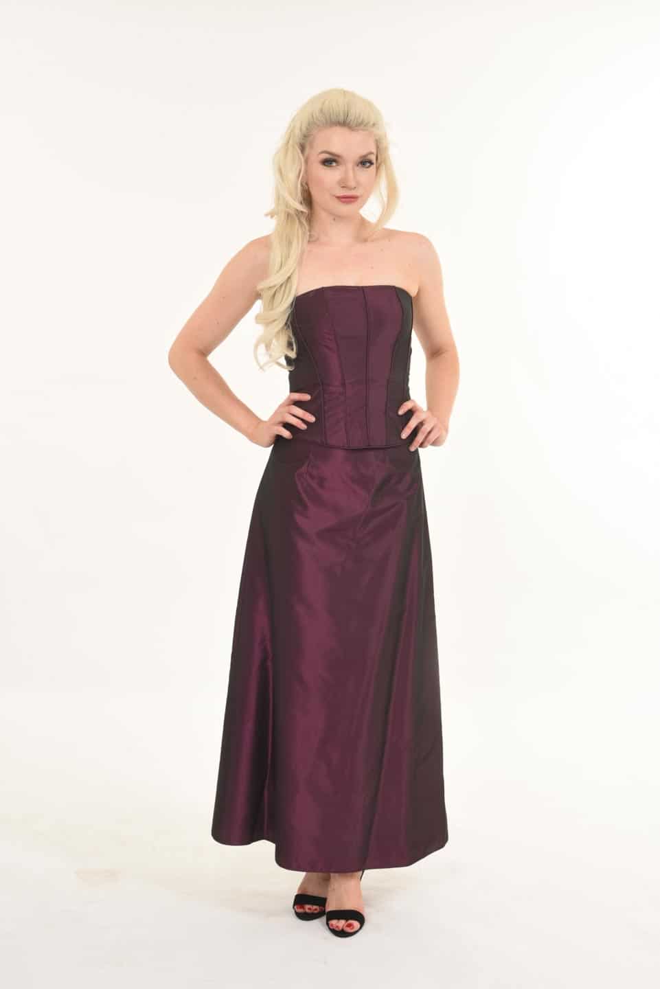John Charles magenta bridesmaid/Prom dress DressXChange