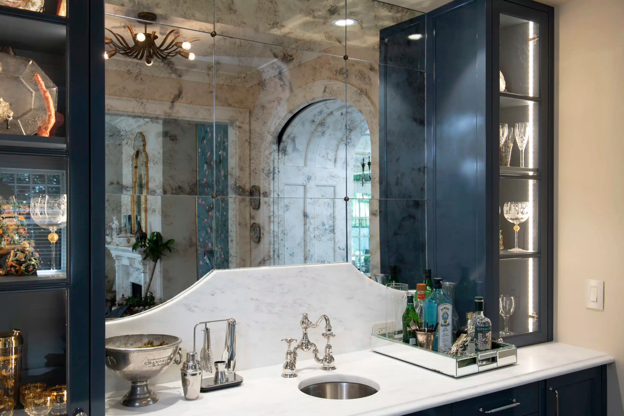 Custom Mirrors Antiqued Mirrors Drexler Glass Co.