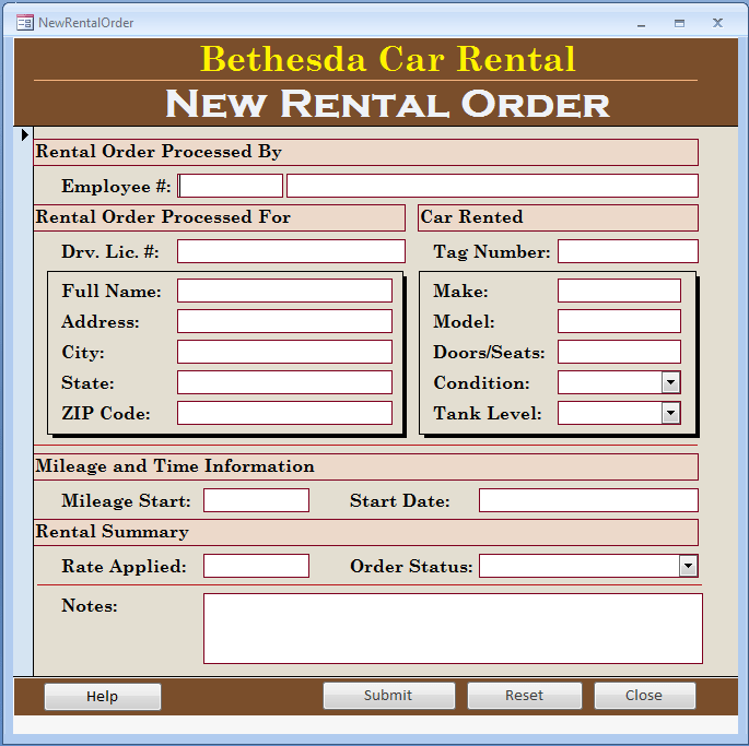 How to Create Help File for MS Access (VBA) WindowsApplication in Dr
