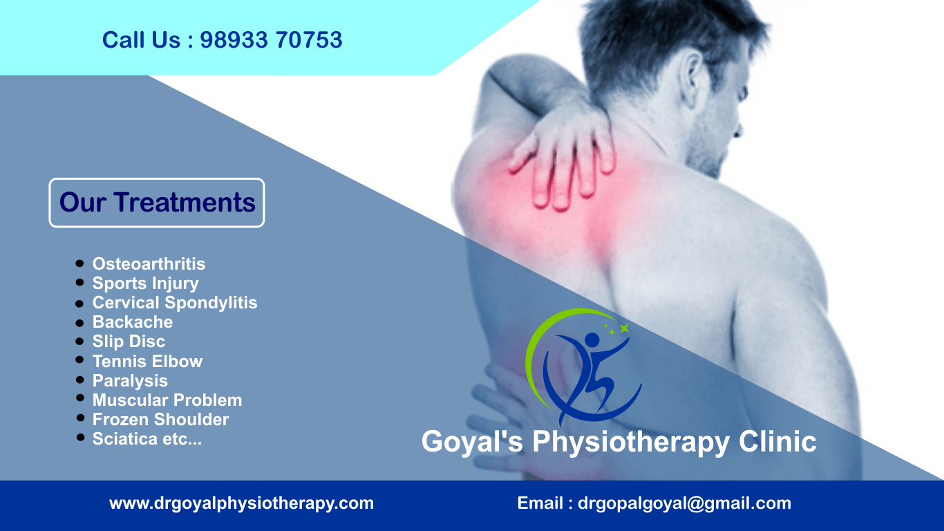 Best Physiotherapist Clinic In Bhopal, Physiotherapy In Arera Colony, Physiotherapy Clinic In