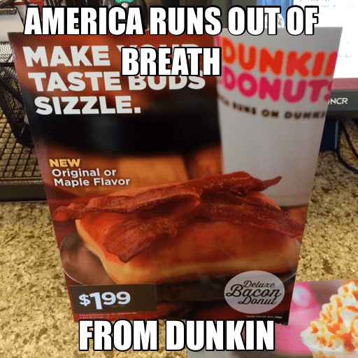 American Runs out of Breath from Dunkin' Driftmouse