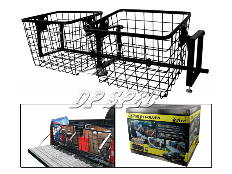 BLACK BULLY HEAVY DUTY STEEL CARGO REVOLVER PICKUP TRUCK BED STORAGE