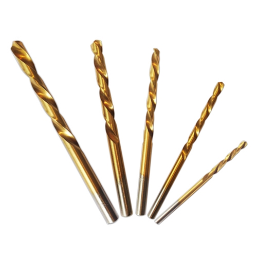 Titanium Coated Left handed drill bit set Drill Bit Warehouse