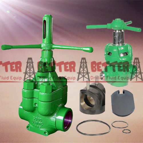 DEMCO Mud Gate Valve and Repair Kit, OTECO CAMERON Gate Valve