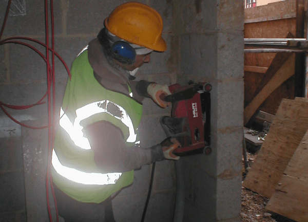 Wall Chasing by Drill Masters, Suffolk wall chasing specialists Drill