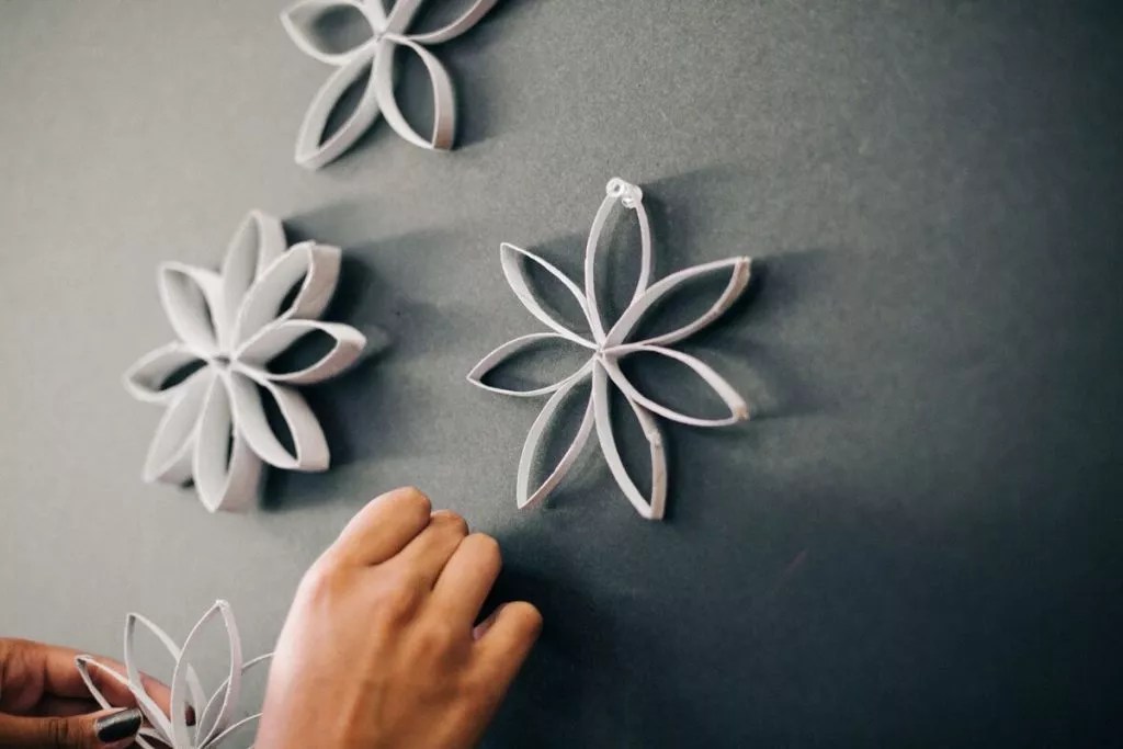 DIY Paper Roll Flowers Bai Flavor Life