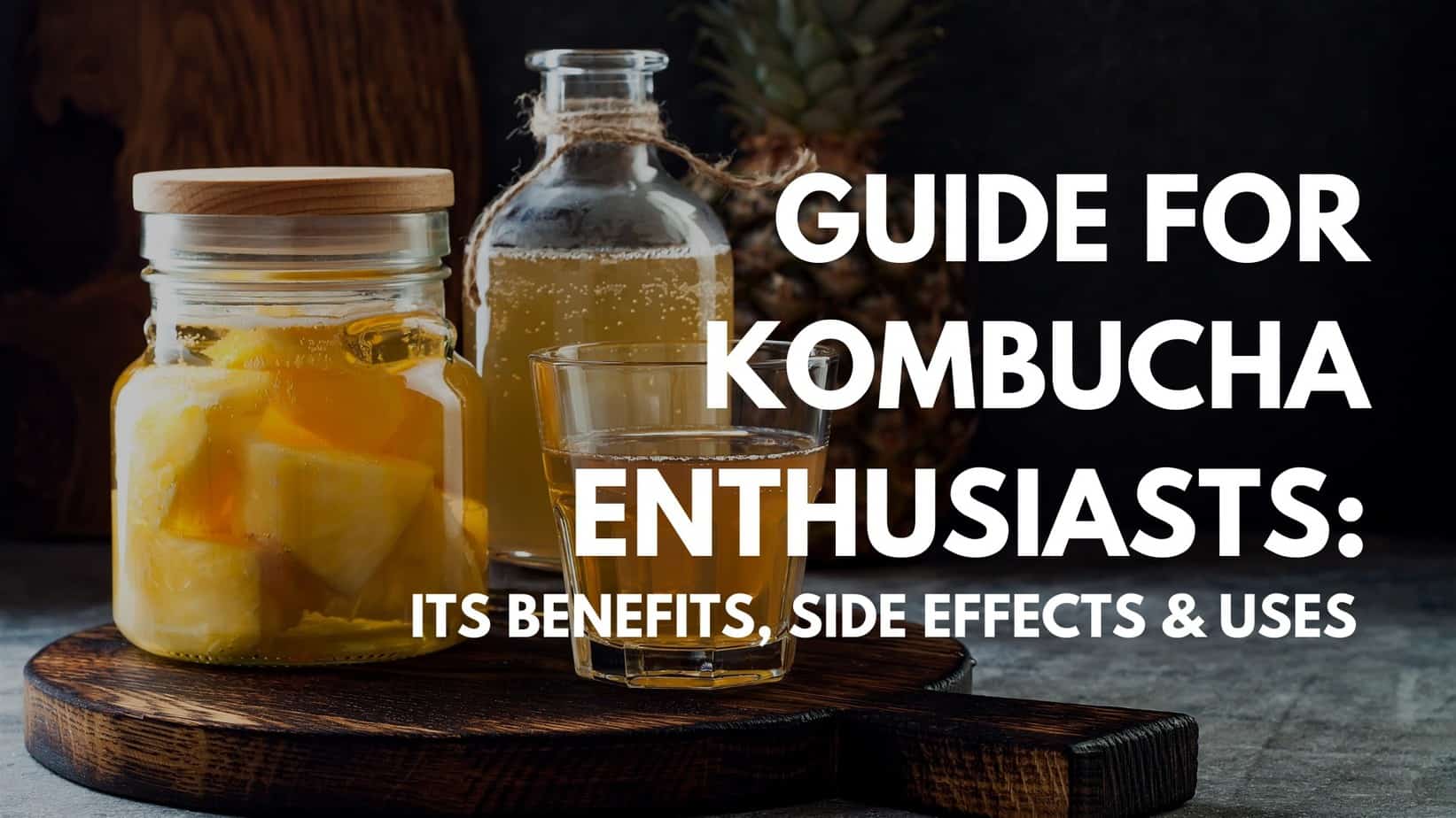 A Guide For Kombucha Enthusiasts Benefits, Side Effects & Tips