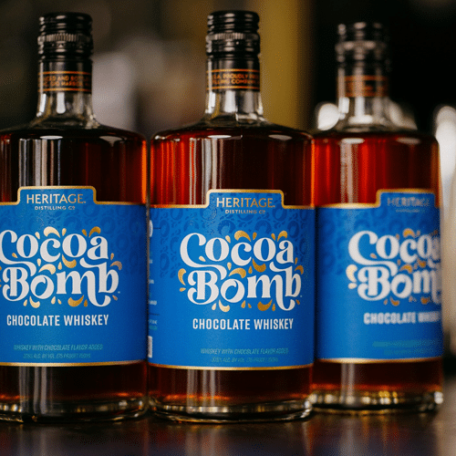 Review Heritage Distilling Cocoa Bomb Chocolate Whiskey Drinkhacker