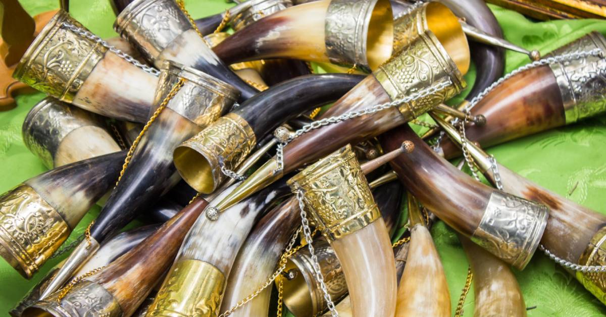 Materials Used in Drinking Horn Production A Deep Dive