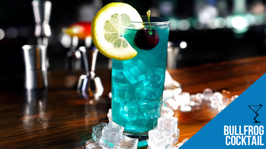Bullfrog Cocktail Recipe HighEnergy Electric Elixir