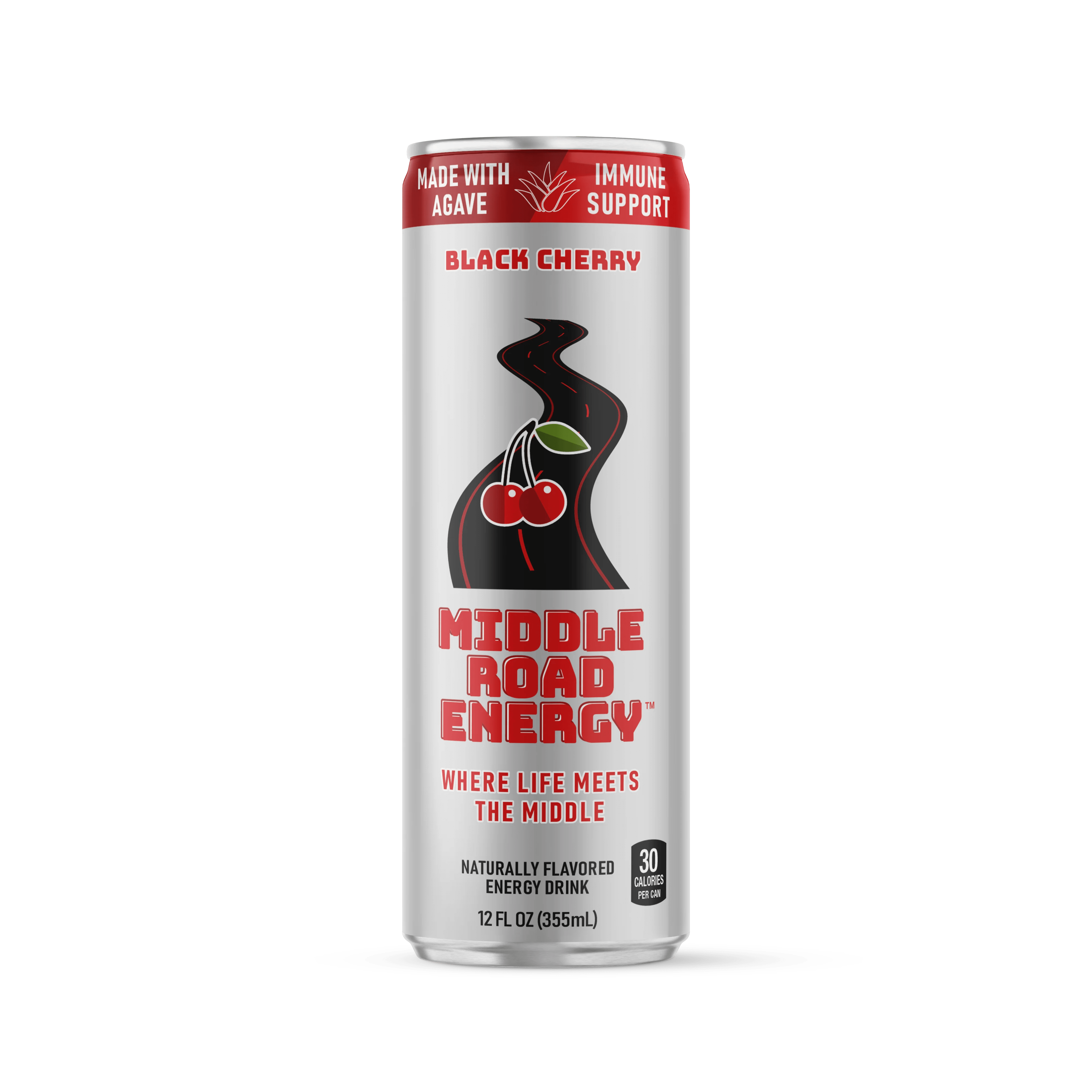 AllNatural Black Cherry 4Pack Experience Refreshing Energy