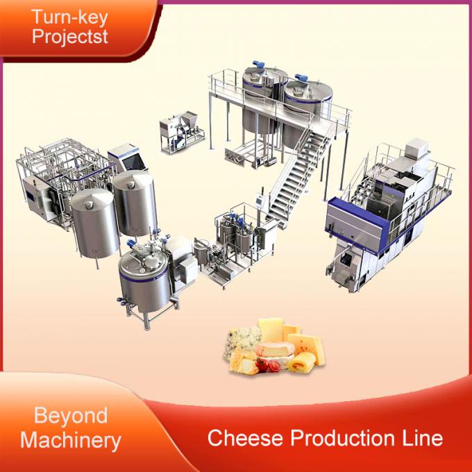 SUS 316L Cheese Making Equipment For Automatic Food Processing