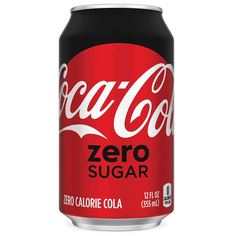 CocaCola Zero Sugar 12 fl oz Cans 24 Pack by