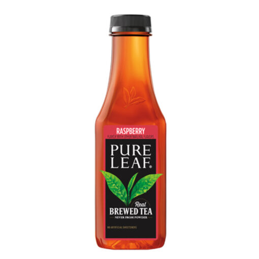 Pure Leaf Tea Raspberry 18.5 fl oz Bottles 12 Pack