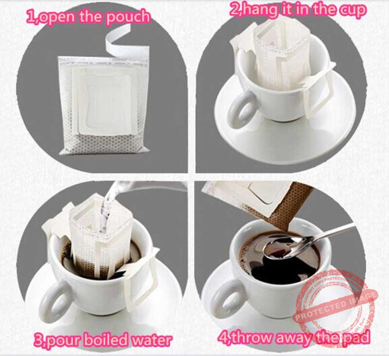 Automatic Drip Coffee Bag Packing Machine with Outer Envelope Drip