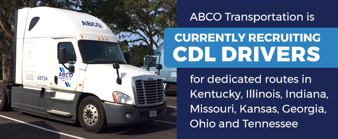 ABCO Transportation Recruiter Hiring CDL Drivers for Dedicated Routes