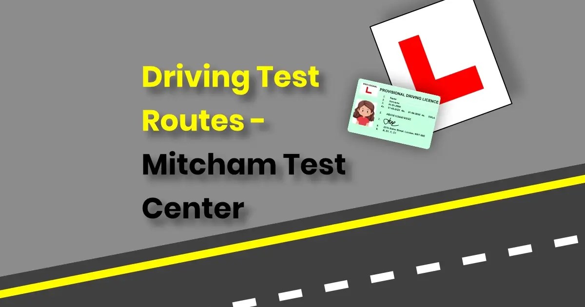 Driving Test Route Area Mitcham Drive Academy