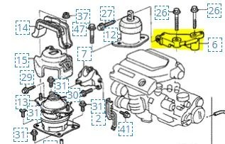 Engine side mounting bracket | Drive Accord Honda Forums