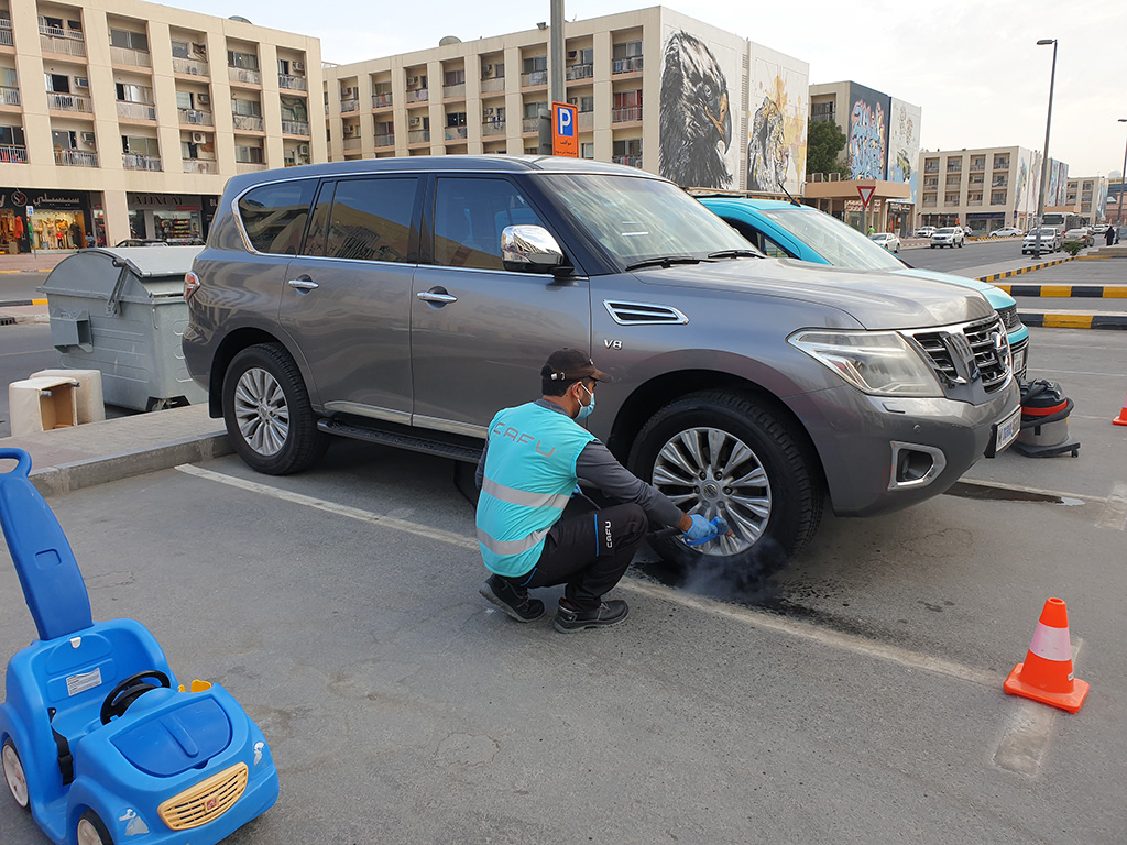 Product review Cafu steam mobile car wash in Dubai UAE