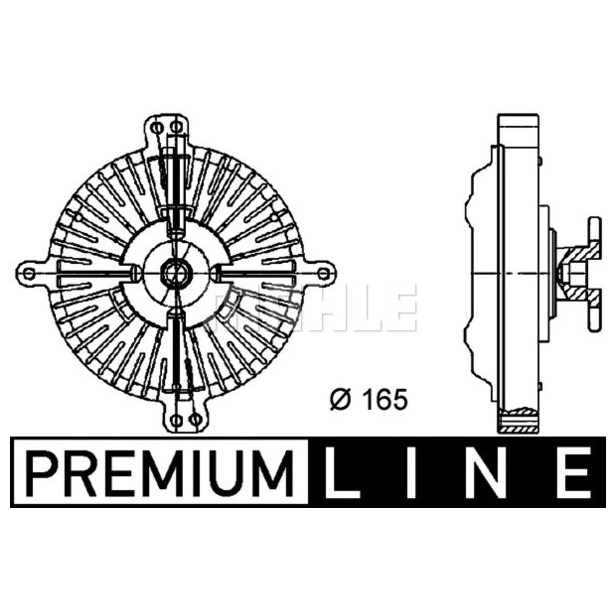 CFC81000P Mahle Radiator Fan Clutch