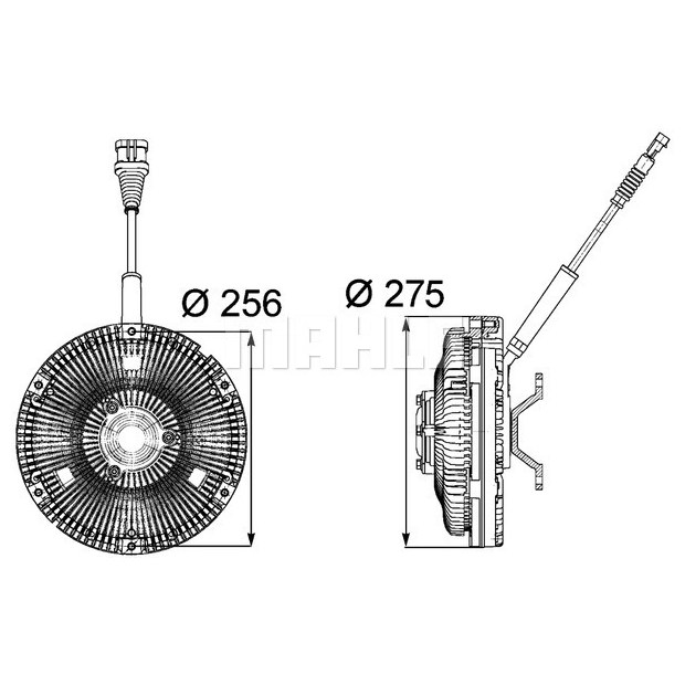 CFC85000P Mahle Radiator Fan Clutch