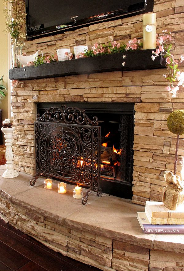 Building a Stone Veneer Fireplace Tips for Design Decisions Driven
