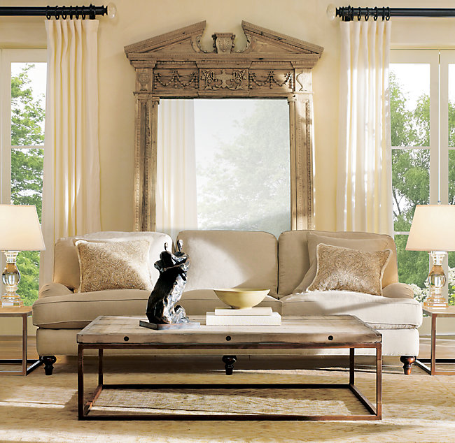 An Idea for Decorating the Wall Behind Your Sofa Driven by Decor