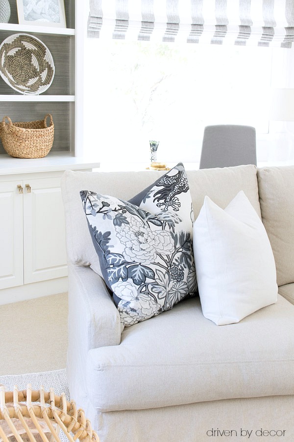 Pillows 101 How to Choose & Arrange Throw Pillows Driven by Decor