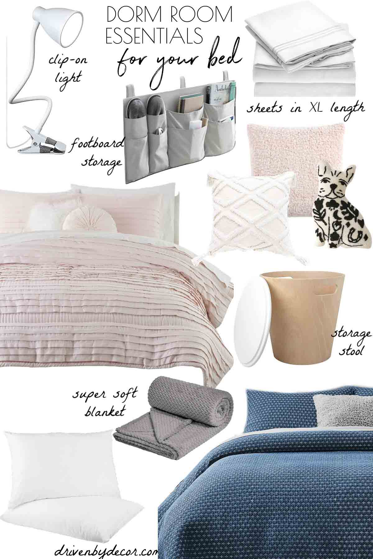 Dorm Room Essentials The Ultimate List + Free Printable Checklist