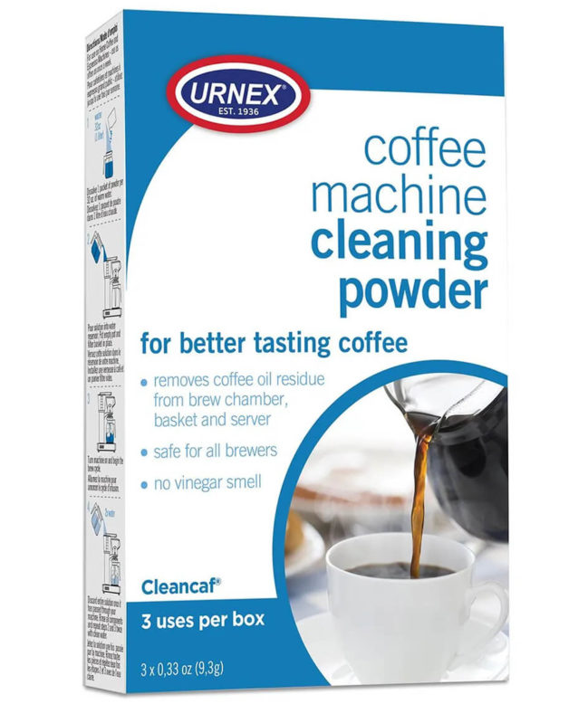 Urnex Coffee Machine Cleaning Powder Driven Coffee Fundraising