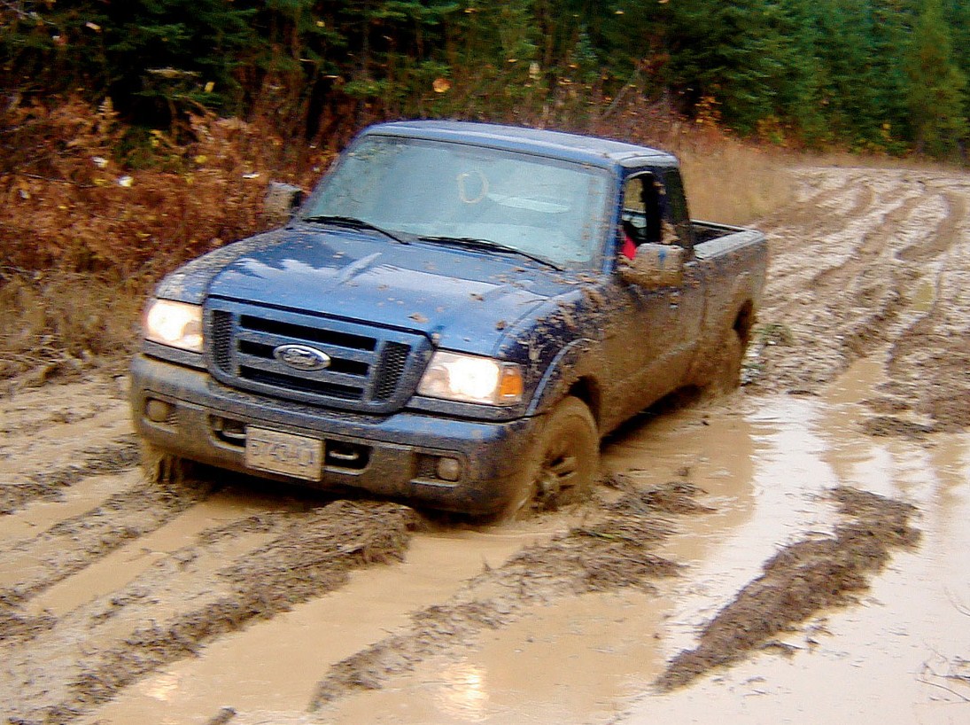 Driving in Snow , Mud , Sand , Water and