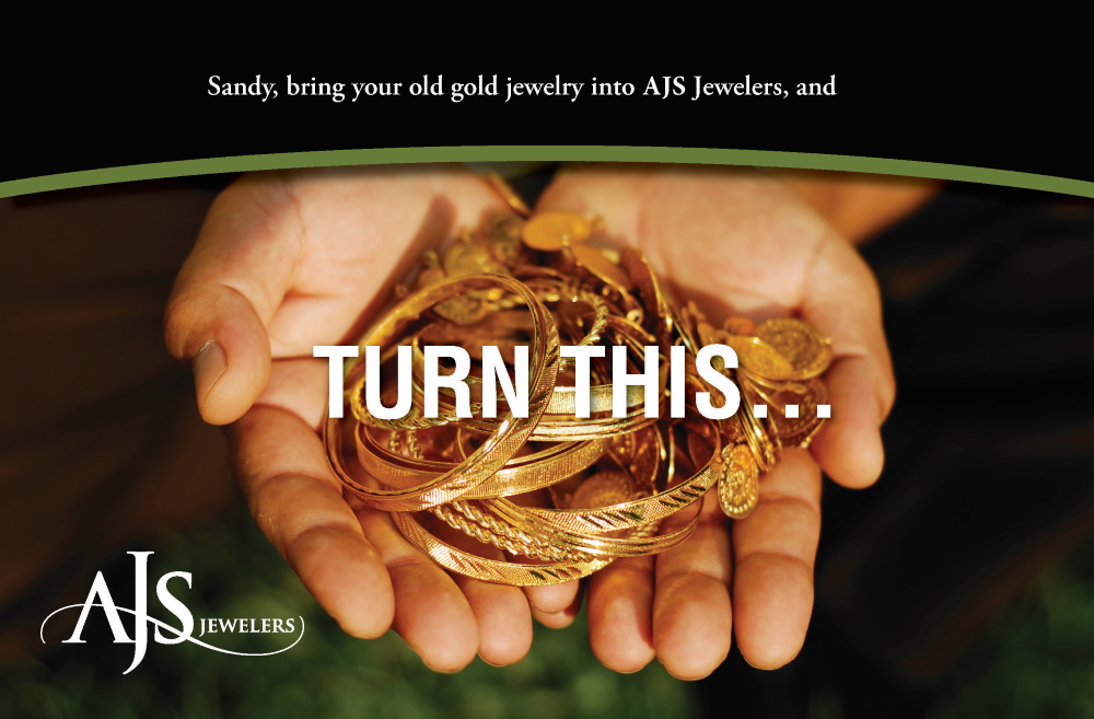 Gold Buying Sales Event RegularSized Postcard Product Details