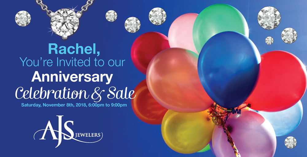 Store Anniversary Sales Event JumboSized Postcard Product Details Drive Retail Johns