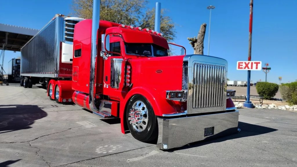 A 2023 Peterbilt 389 Fully Custom Built by Fletchers Diesel Driver First