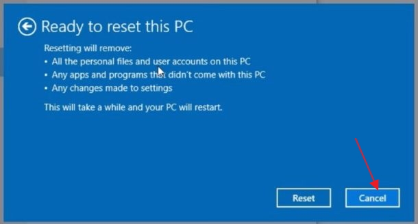 Windows Could Not Complete the Installation error for