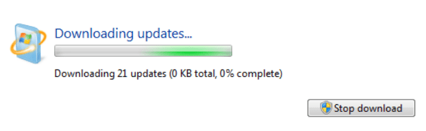 Windows 7 Updates not downloading. Microsoft.