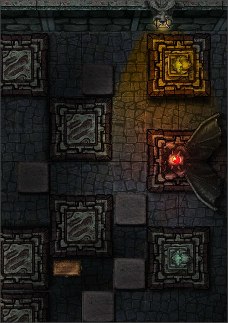 Free Gothic Dungeon Push Puzzle Maze Status Effect Games LLC