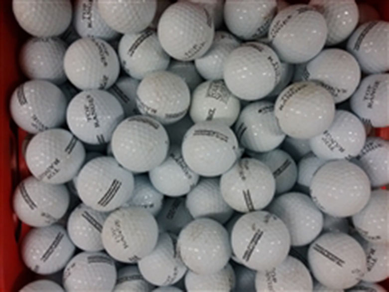 400 Used Black Stripe Range Golf Balls Driving Range Golf Balls