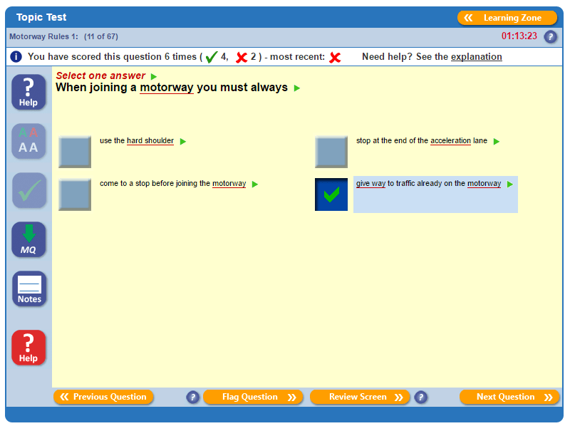Theory Test Practice Features Driving Theory 4 All