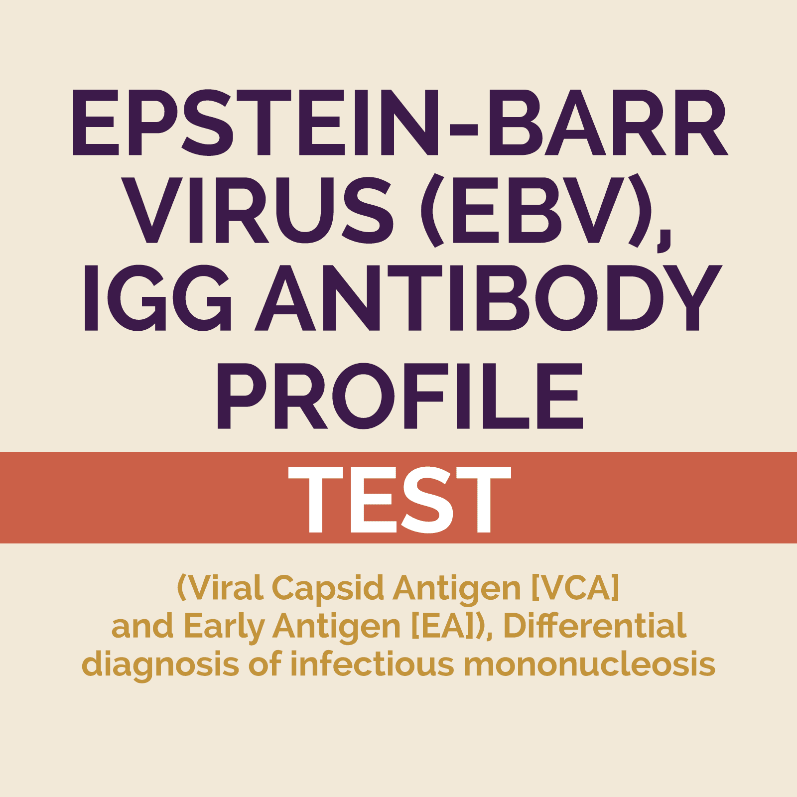 EpsteinBarr Virus Test Dr. Keesha