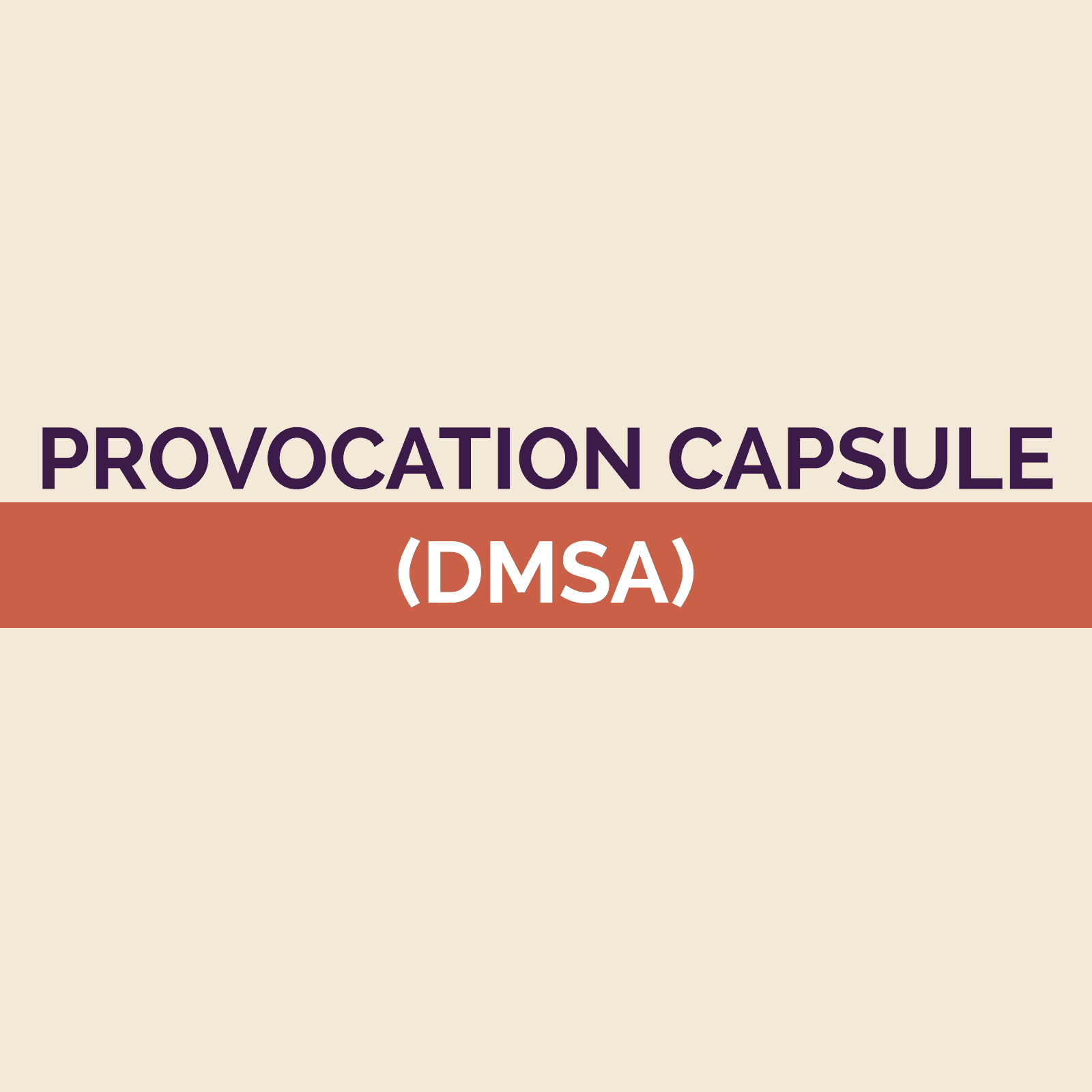 Provocation Capsule Dr. Keesha