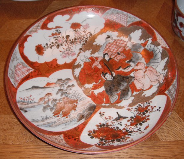 Kutani ware china Dr. Lori Ph.D. Antiques Appraiser