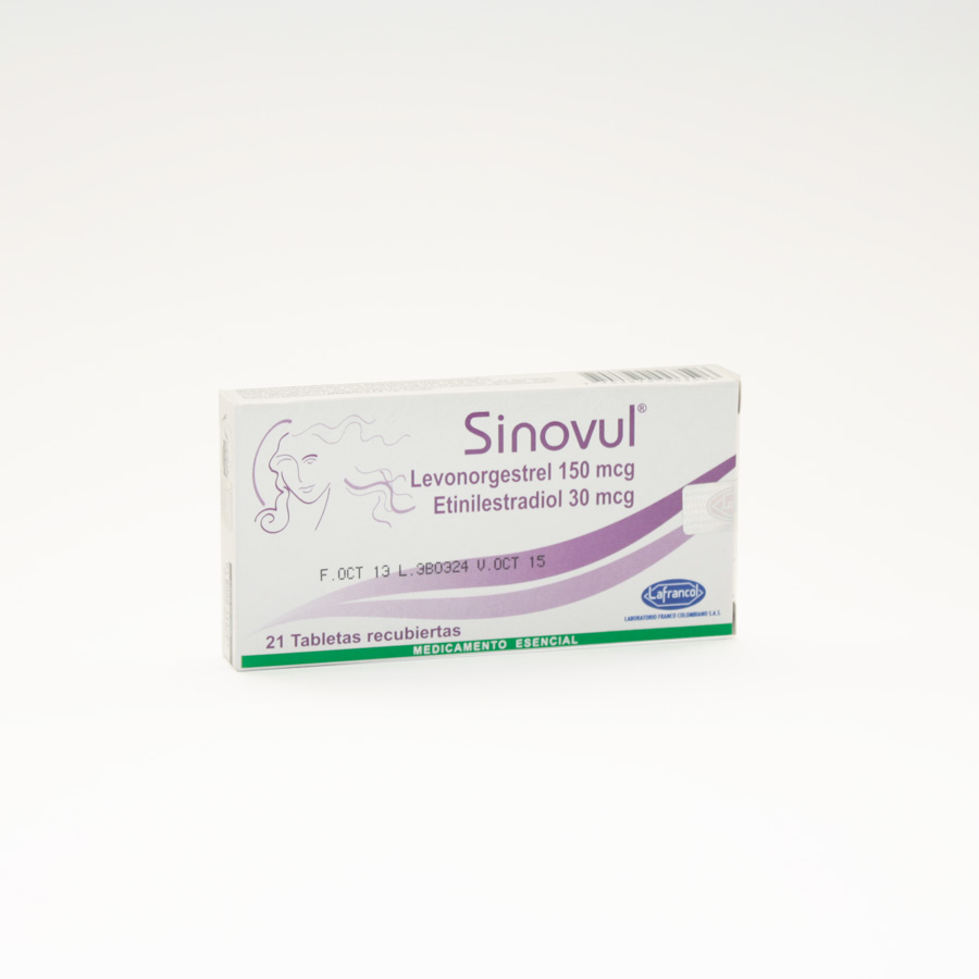 SINOVUL 21 TABLETAS Farmacia Droguería San